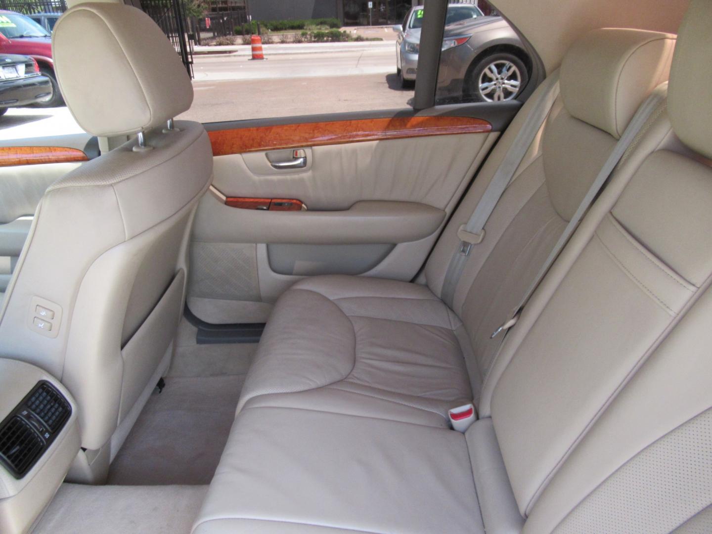 2004 /Tan Lexus LS 430 LS 430 (JTHBN36F740) with an 4.3L V8 F DOHC 32V engine, Automatic transmission, located at 1511 North Shepherd Dr., Houston, TX, 77008, (281) 657-1221, 29.798361, -95.412560 - 2004 LEXUS LS 430 VIN: JTHBN36F740150621 J T H B N 3 6 F 7 4 0 1 5 0 6 2 1 SEDAN 4 DR 4.3L V8 F DOHC 32V GASOLINE REAR WHEEL DRIVE - Photo#4